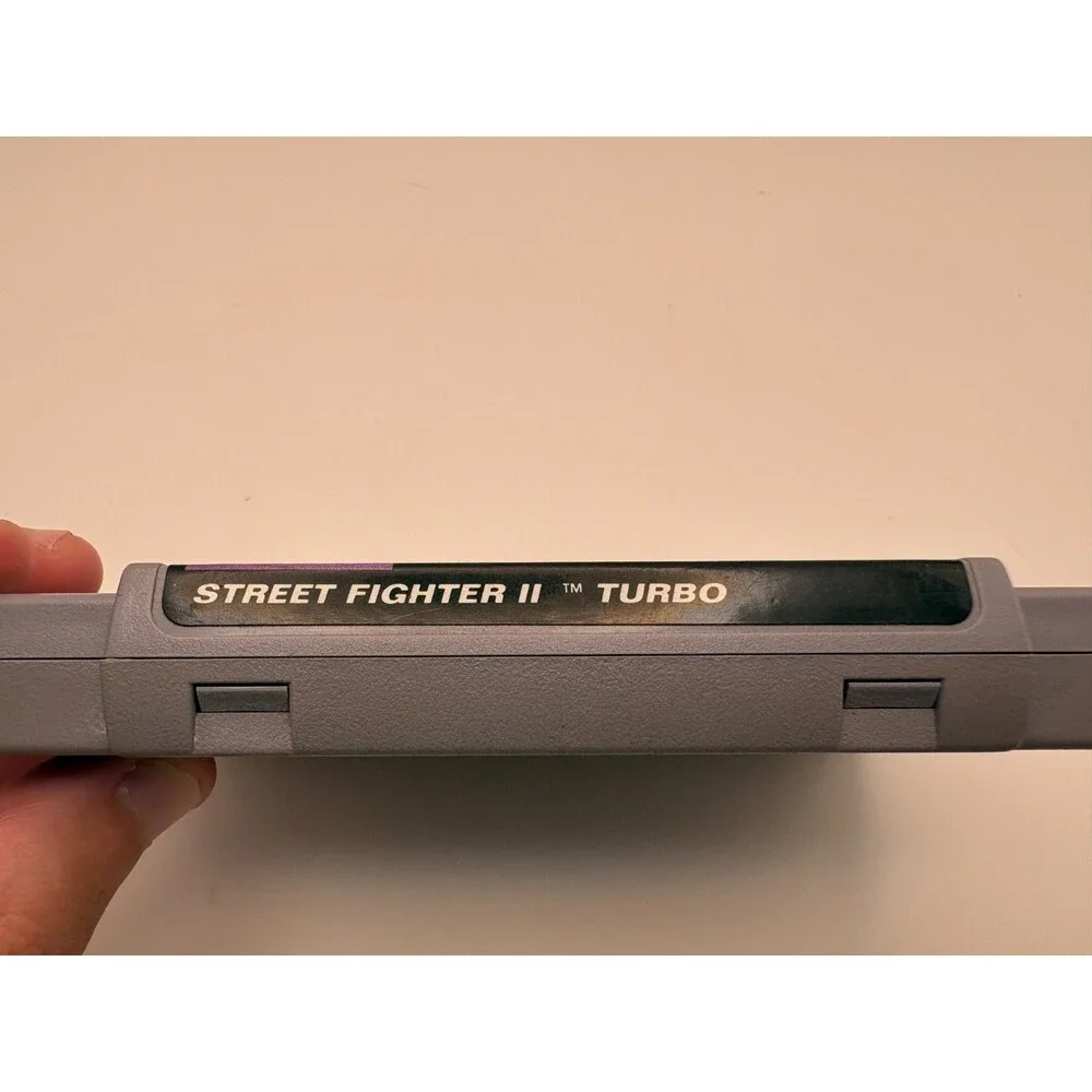 Street Fighter II Turbo (Super Nintendo SNES) Cartridge Only Authentic TESTED